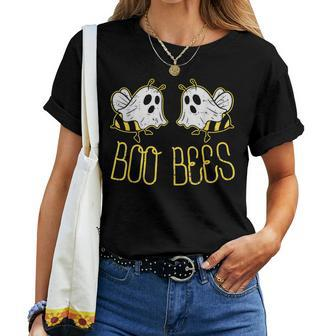 Boo Bees Couples Halloween Costume For Adult Her Women T-shirt - Monsterry AU