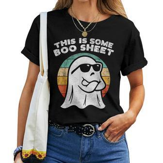 This Is Some Boo Sheet Halloween Boo-Sheet Ghost Boys Girls Women T-shirt - Thegiftio UK