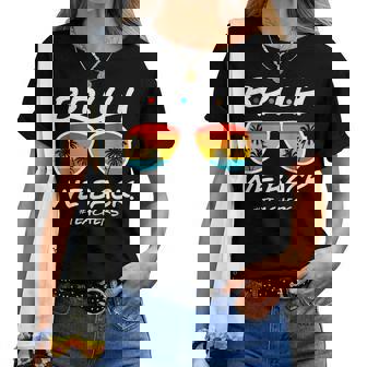 Bruh We Back Teachers Start Of School Back To School Women T-shirt | Mazezy
