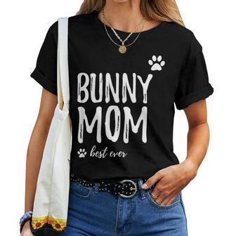 Bunny Mom For Rabbit Lovers For Mom Women T-shirt | Mazezy