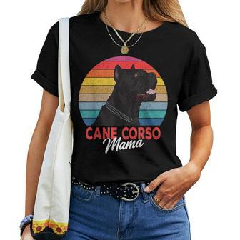 Cane Corso Mama Italian Mastiff Dog Mom Girls Women T-shirt | Mazezy
