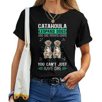 Catahoula Leopard Dogs Are Like Dog Louisiana Catahoula Women T-shirt | Mazezy