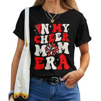 In My Cheer Mom Era Trendy Cheerleading Football Mom Life Women T-shirt