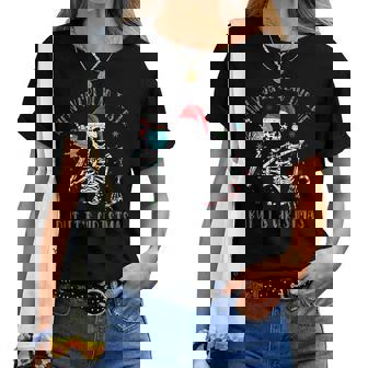 Christmas When Youre Dead Inside But Its Christmas Women T-shirt | Mazezy