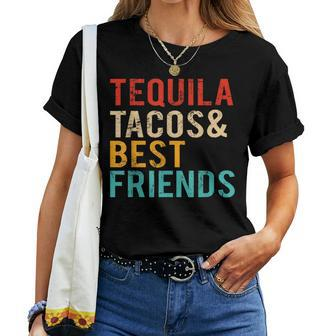 Cinco De Mayo Tequila Tacos Best Friends Drinking Women T-shirt