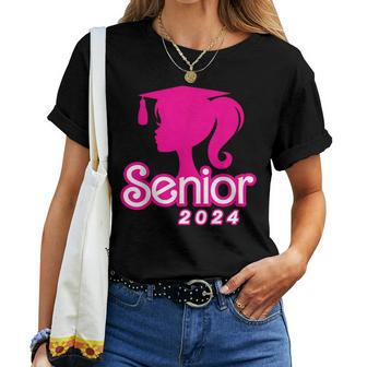 Class Of 2024 Senior Pink Seniors 2024 Girls Women T-shirt - Monsterry CA