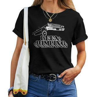 Classic Car Oldie Been Jumping Cool Graphic Women T-shirt Crewneck | Mazezy