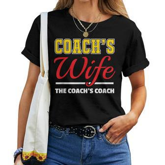 Coach's Wife Coaching Women T-shirt | Mazezy DE