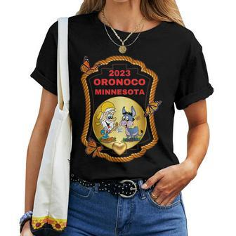 Cute 2023 Oronoco Minnesota Heart Of Gold Monarch Butterfly Butterfly s Women T-shirt | Mazezy CA