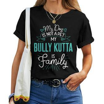 Cute Bully Kutta Family Dog For Men Women T-shirt | Mazezy