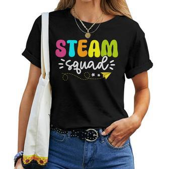 Cute Steam Teacher Girls Boys Team Steam Squad Women T-shirt - Seseable