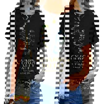 Cuyahoga Valley National Park Brandywine Falls Hiking Trail Women T-shirt | Mazezy