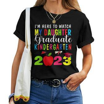 My Daughter Graduated Kindergarten Class Of 2023 Graduation Women T-shirt
