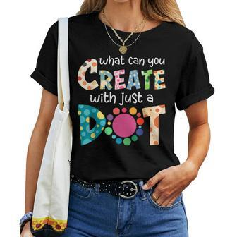 The Dot Day Rainbow What Can You Create With Just A Do Women T-shirt - Seseable
