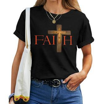 Faith In Jesus Christ Our Lord Revival Bible Christian  Women T-shirt Casual Daily Crewneck Short Sleeve Graphic Basic Unisex Tee