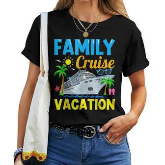 Family Cruise Summer Matching Vacation Dad Mom Daughter Girl For Mom Women T-shirt Crewneck