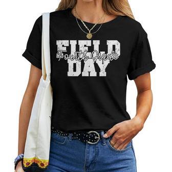 Field Day 2023 4Th Fourth Grade School Teacher Green Women T-shirt - Thegiftio UK