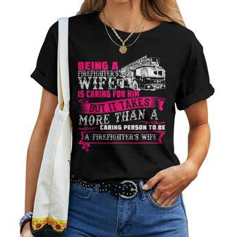 Being A Firefighter's Wife Women's Women T-shirt | Mazezy CA