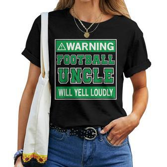 Football Uncle -Best Christmas For Uncle Women T-shirt | Mazezy