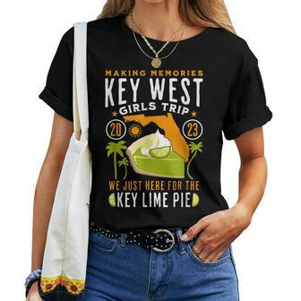 Friends Vacation Girl Weekend Key West Girls Trip 2023 Women T-shirt | Mazezy