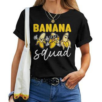 Funny Banana Squad That’S Bananas Halloween Costume Women T-shirt - Seseable