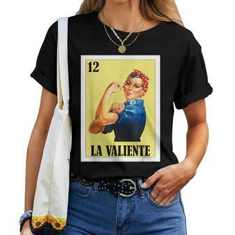 Mexican For La Valerosa Women T-shirt - Monsterry