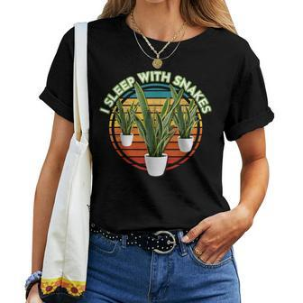 Saint George's Sword Mother-In-Laws Tongue House Plant Women T-shirt | Mazezy