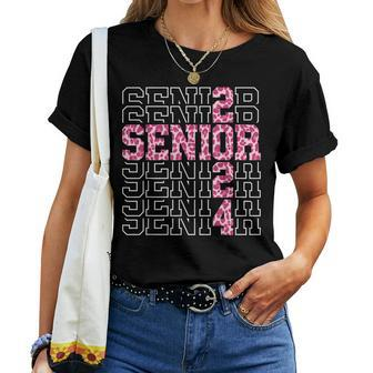 Funny Senior Graduation Gift Class Of 2024 Senior Girls  Women T-shirt