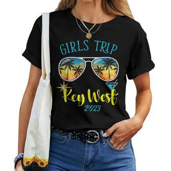 Girls Trip Key West 2023 Weekend Birthday Squad Women T-shirt | Mazezy