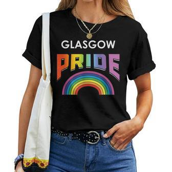 Glasgow Lgbt Pride 2020 Rainbow Women T-shirt | Mazezy