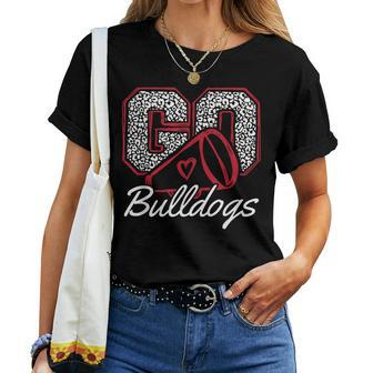Go Cheer Bulldogs Sports Name Boy Girl Women T-shirt