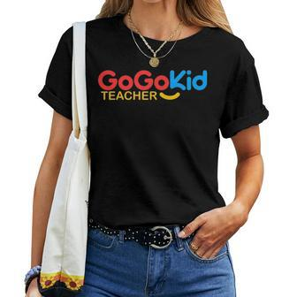 Gogokid Teacher Women T-shirt | Mazezy