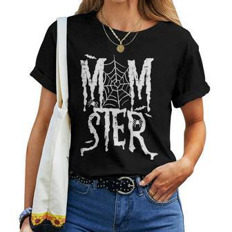Halloween Momster Mom Monster Costume Mommy Mama Women T-shirt - Monsterry