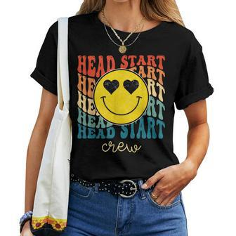 Head Start Crew Teacher Early Childhood Education Preschool For Teacher Women T-shirt | Mazezy