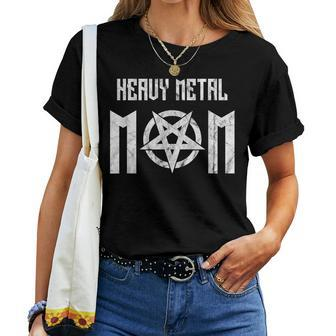 Heavy Metal Mom Rock Music Mama Women T-shirt | Mazezy