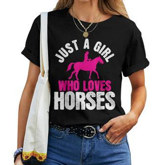 Horse Rider T Cowgirl Horse Rodeo Lover Women T-shirt | Mazezy