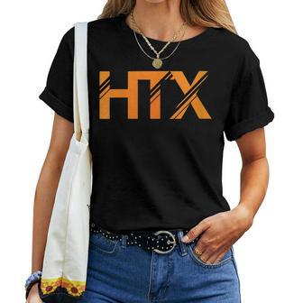 Houston Texas Htx City Of Houston Pride Women T-shirt | Mazezy