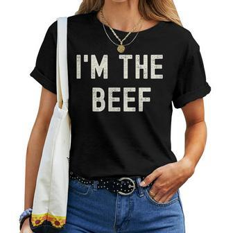 Im The Beef Women Crewneck Short T-shirt - Monsterry UK