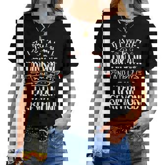 Italian Greyhound For Wine Lovers & Dog Owners Women T-shirt | Mazezy