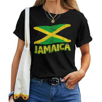 Jamaica Flag Jamaica Flag Jamaican Men Women Women T-shirt - Seseable