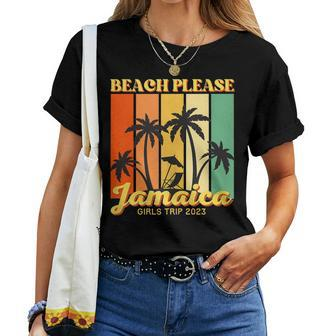 Jamaica Girls Trip 2023 Matching Vacation For Women T-shirt - Seseable