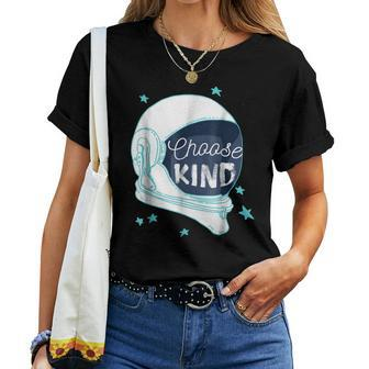 Be Kind Choose Kind Spread Kindness Antibullying Women T-shirt | Mazezy