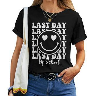 Last Day Of School End Of School Teacher Summer Women T-shirt | Mazezy