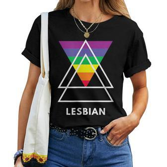 Lesbian Gay Pride Rainbow Lgbtq Sapphic Queer Dyke Women Women T-shirt Crewneck | Mazezy
