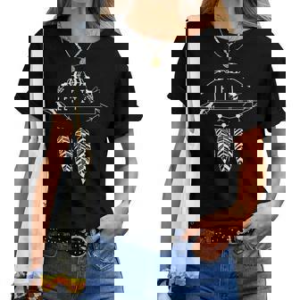 Let It Bee Sunflower Flower Honey Hippie Women T-shirt | Mazezy