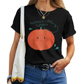 Little Pumpkins Halloween Or Fall Maternity Halloween Women T-shirt | Mazezy