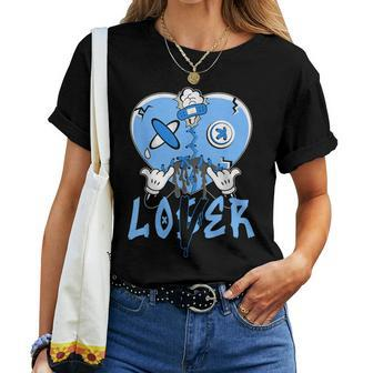 Loser Lover Dripping Heart Blue 5S For Women Women T-shirt - Thegiftio UK