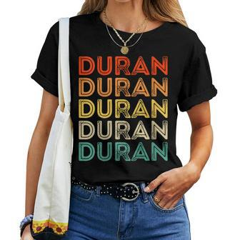 Love Heart Duran Vintage Style Black Duran Women T-shirt - Monsterry AU