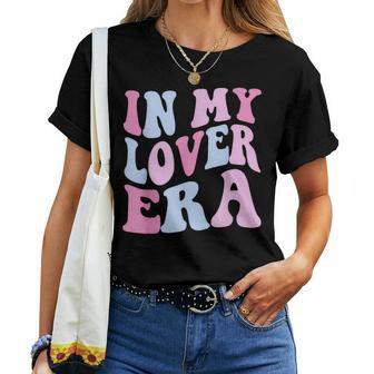 In My Lover Era Groovy Vintage Women T-shirt - Monsterry AU