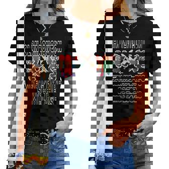 Macnaughton Scottish Tartan Scotland Family Clan Name Women T-shirt | Mazezy